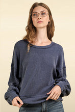 Audrey Comfy Knit Top in Cedarwood