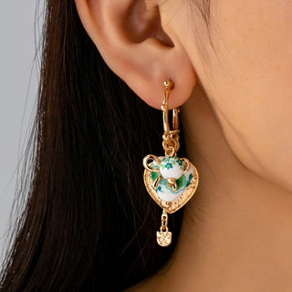Harper Charm Hoop Earrings