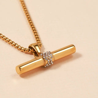 Miles Bar Pendant Necklace