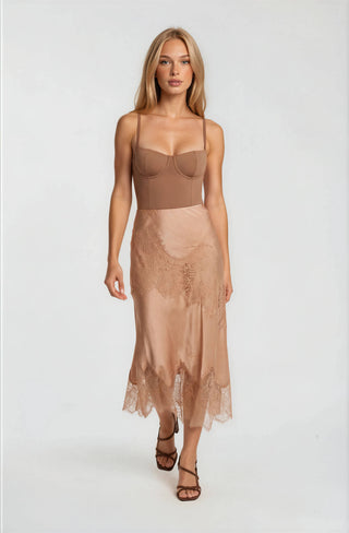 Erika Lace Midi Skirt