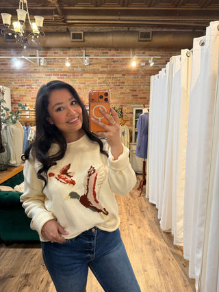 Flying Duck Duo Knit Sweater