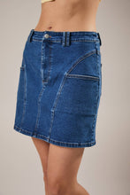 True Blue Mini Skirt
