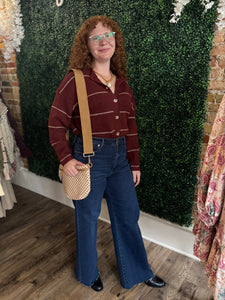 Elora Button Down Cardigan