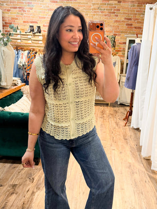 Fresh Knit Button Down