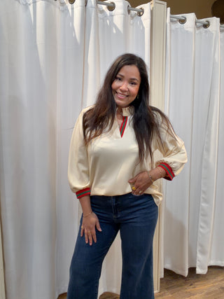 Jordan Top in Ivory