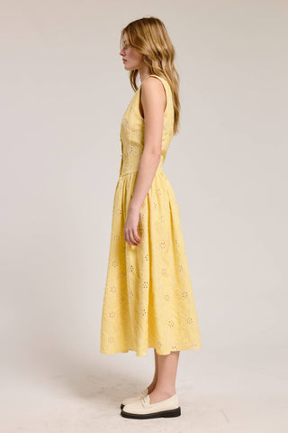 Sadie Eyelet Midi Dress