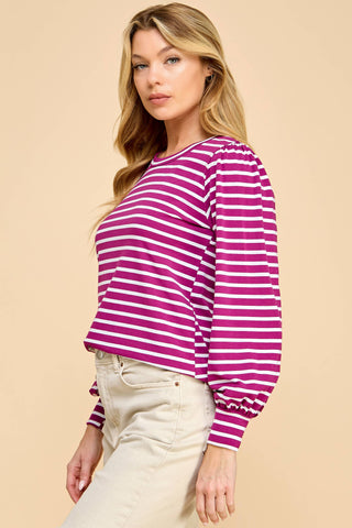 Beatrice Striped Top