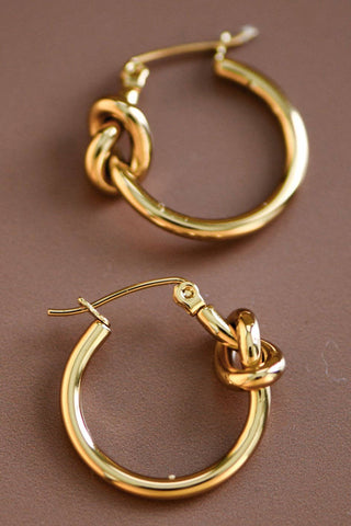 Sabrina Earrings in Gold