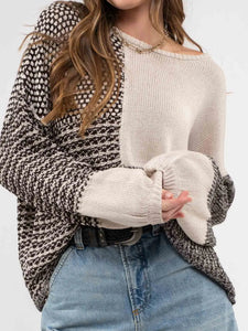 Anything Goes Knit Sweater