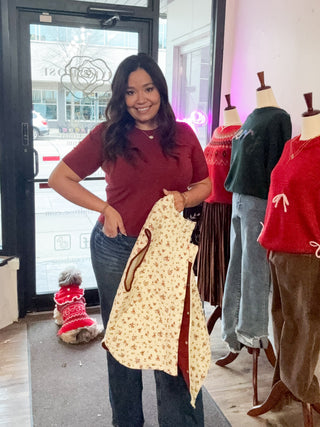 Marcie Stretchy Knit Top