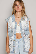 POL Oversized Denim Vest