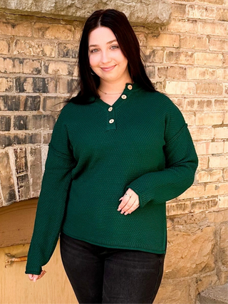 Lovely In Green Sweater