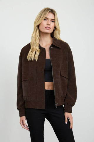 Maisie Vegan Suede Jacket