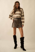 Ellie Dolman Sleeve Knit Sweater