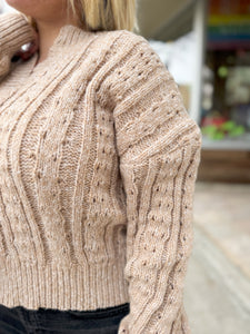 Cozy Knit Sweater Top