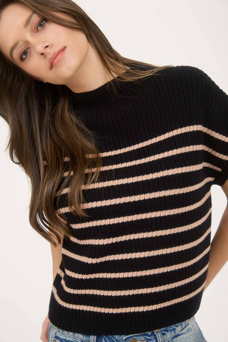 Winslow Mock Neck Knit Sweater