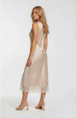 Evelyn Satin Dress