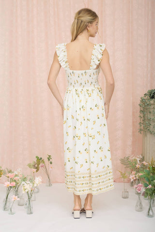 The Leighton Floral Midi Dress