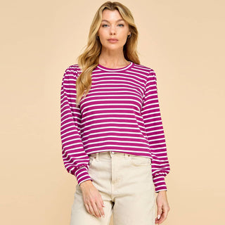 Beatrice Striped Top