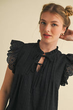 Allie Lace Trim Top