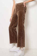 Evie High Waisted Wide Leg Corduroy Pants