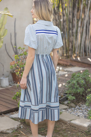 Charlotte Collared Midi Dress