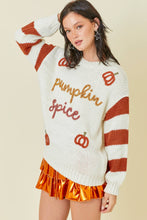 Pumpkin Spice Sweater Knit Top