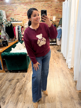 In My Teddy Bear Era Knit Sweater