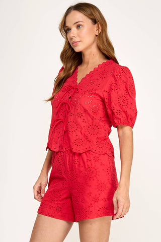 Florence Eyelet Top