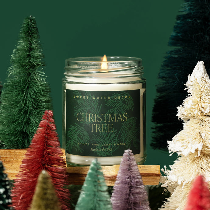 Christmas Tree Soy Candle