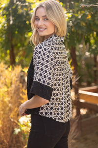 Marlo Floral Button-up Top