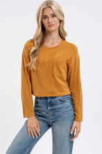 Sarah Ribbed Knit Top