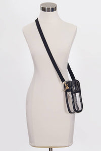 Gillian Clear Crossbody Bag