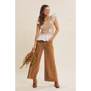 James Buttery Soft Wide Leg Pants