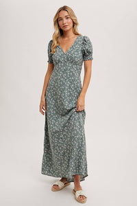 Boho Floral Maxi Dress