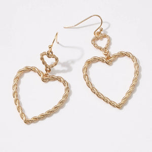 Twisted Love Earrings