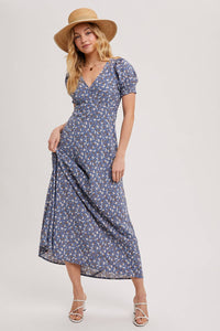 Boho Floral Maxi Dress