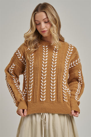Amelie Western Sweater Top