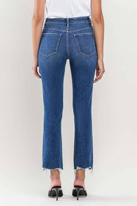 FM High Rise Straight Denim