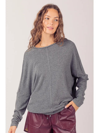 Never Better Oversized Knit Top