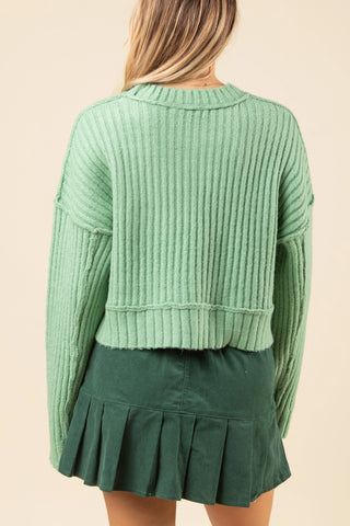 Time For Cozy Pullover Sweater