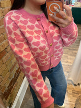 Sweet Heart Button Down Cardigan