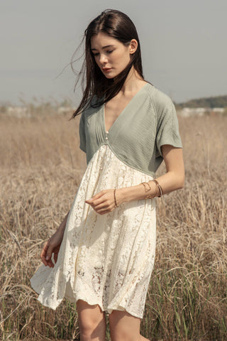 Laura Mini Lace Dress