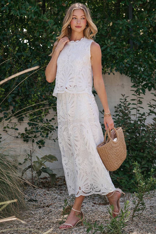 Celeste Lace Top