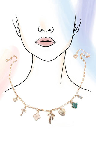 Amelia Charm Necklace