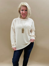 Arlo top in Beige