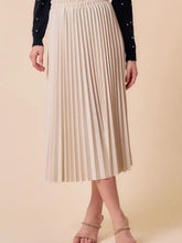 Kendra Pleated Midi Skirt