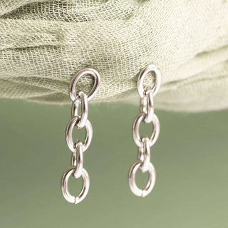 Lauren 18K Loop Dangle Earring