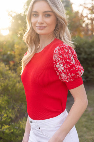 Tanya Floral Top