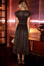 Brandi Ruffle Sleeve Tiered Dress